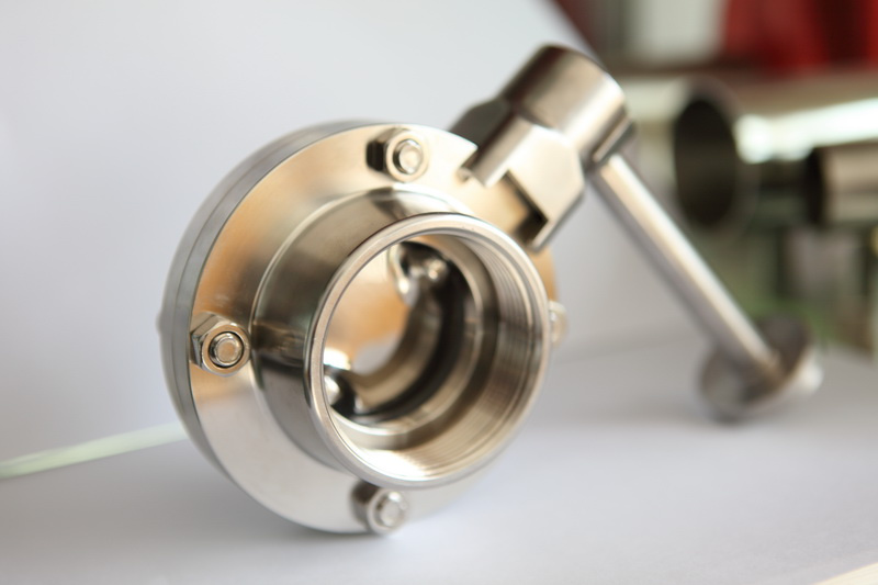 Sanitary Butterfly Valves Female Thread