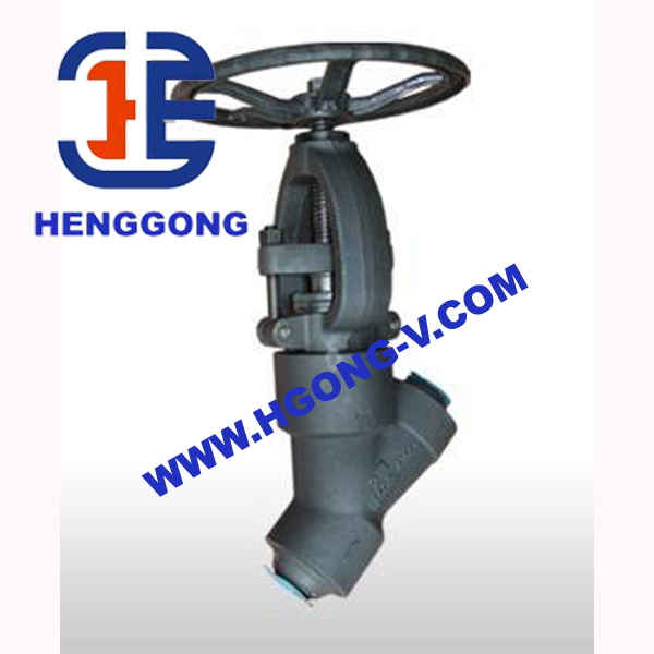 1500lb Y Type Pressure Seal Forged Globe Valve