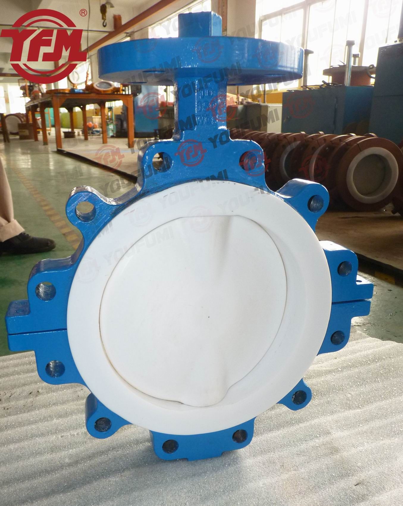 Lug Type Butterfly Valve PTFE Lined Valve
