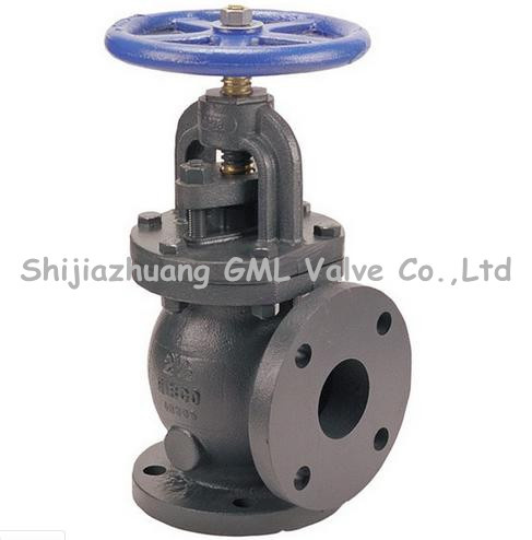 Cast Iron Angle Type Globe Valve