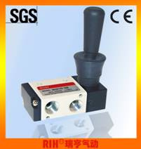 Pneumatic 3 Way Manual Valve (3H210-08)