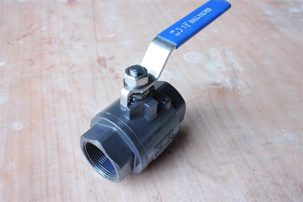 2PC Carbon Steel Ball Valve