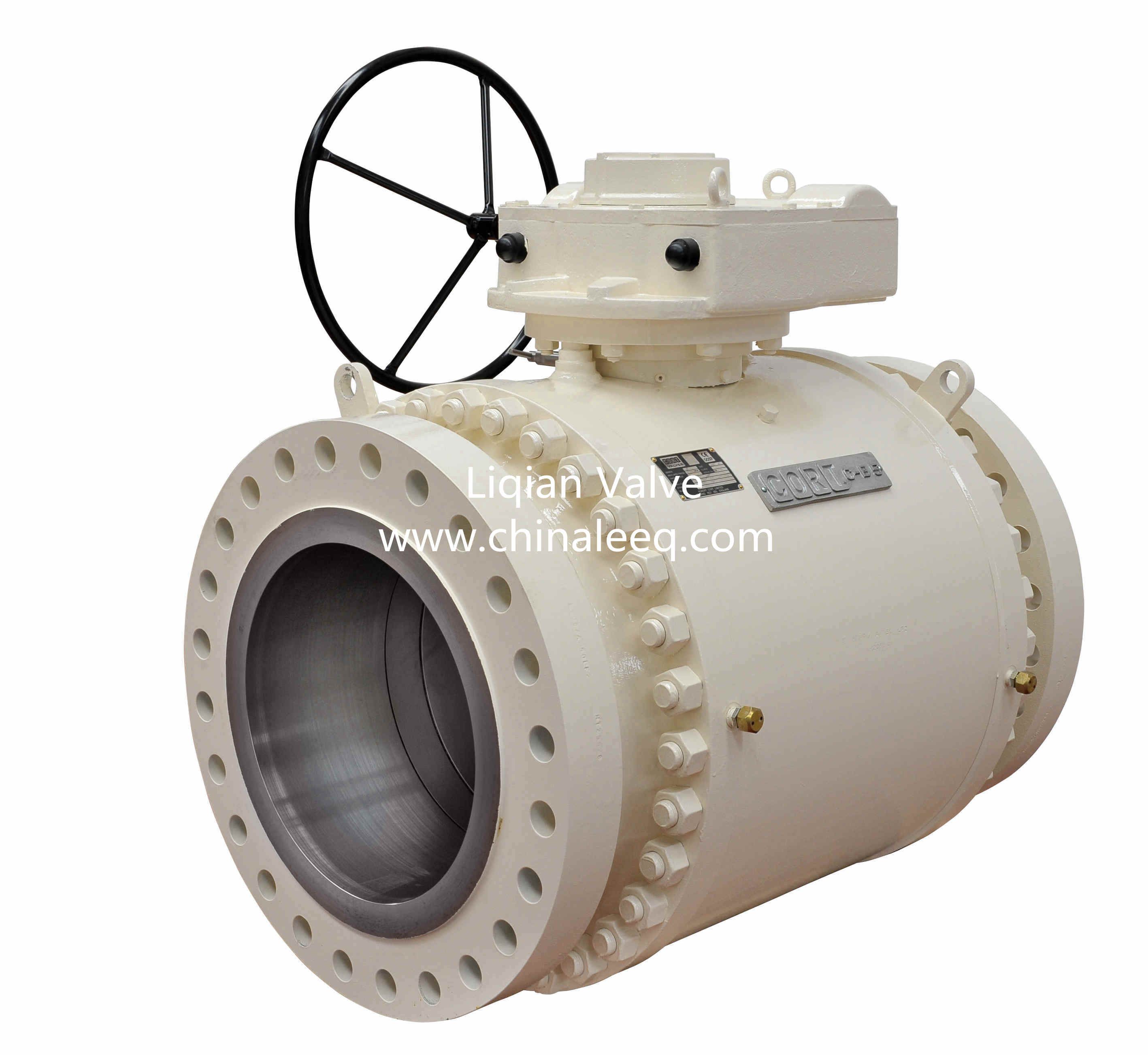 API Forged Steel Trunnion Ball Valve