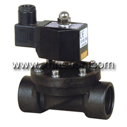 Plastic Water Normally Open Solenoid Valve