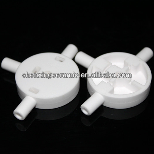 Insulating High Purty Porous 99% Alumina Ceramic Valve Block