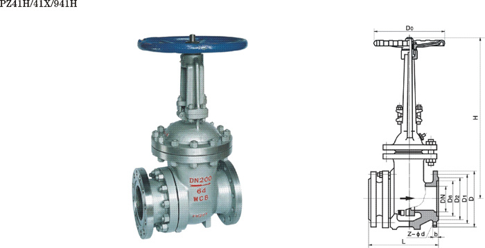 High Quality Cast Steel Gate Valve