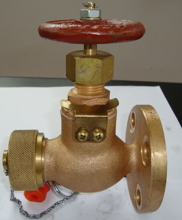 Bronze Fire Hose Valve