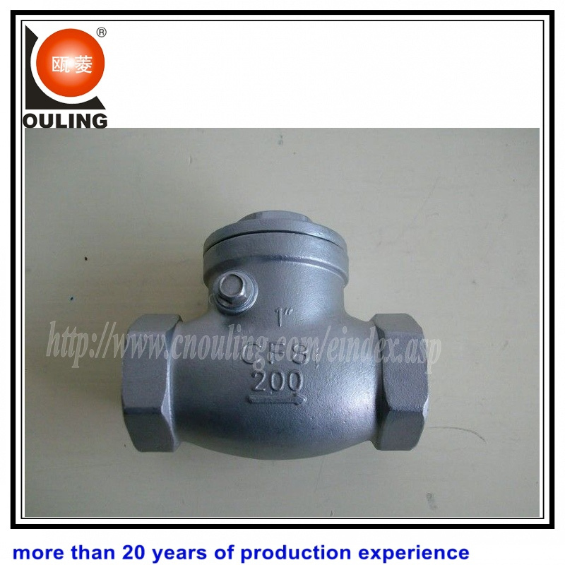 Female Thread Swing Check Valve
