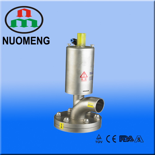 Sanitary Stainless Steel Pneumatic Welded Tank Bottom Valve (3A-No. RL0002)