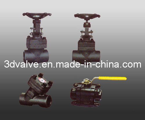 API 602 Sw&NPT End Forged Steel Valve