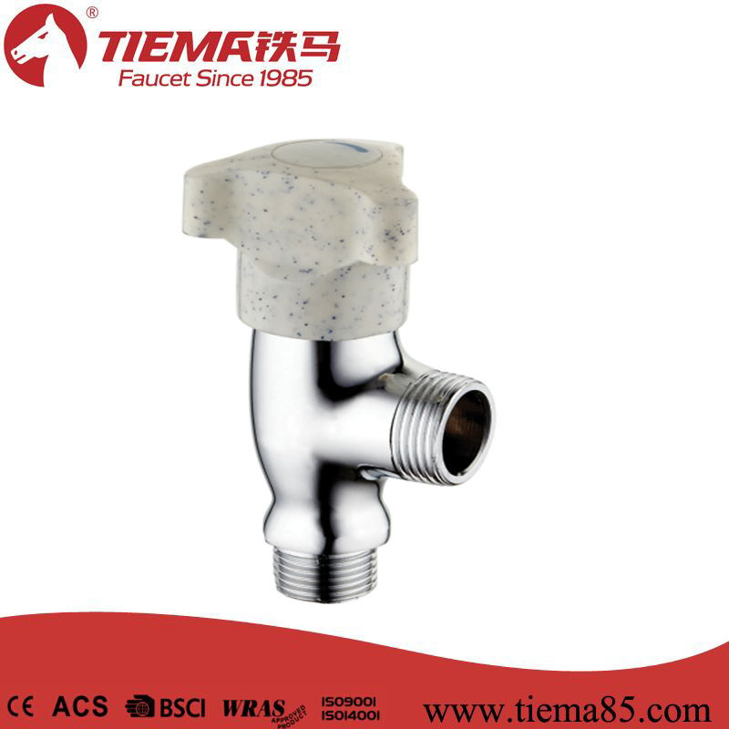 Plastic Handle Angle Valve 1/2