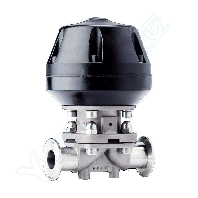 Sanitary Pneumatic Diaphragm Valve (Plastic cylinder)