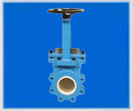 Manual Ceraminc Lined Knife Gate Valve