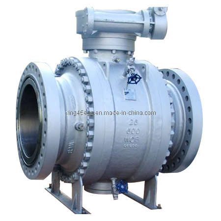 Cast Steel Trunnion Mounted Ball Valve
