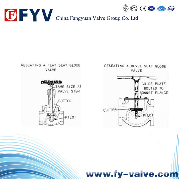 Bellow Seal Globe Valve Stop Valve (Y-Type)
