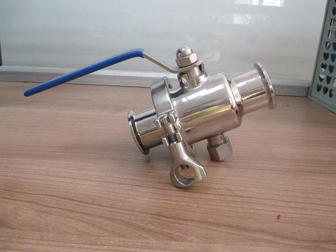 Stainless Steel Sanitary Clamped Non-Return Ball Valve