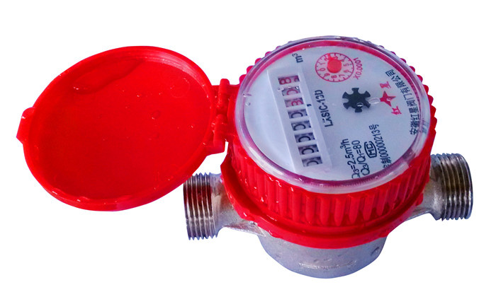 Single Jet Brass Water Meter