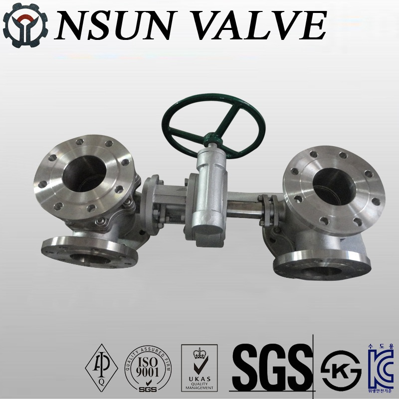 Stainless Steel 3-Way Ball Valve