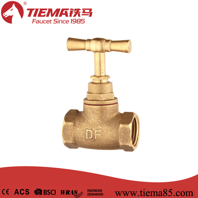 Brass Stop Valve in 1/2