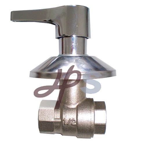 Brass PPR Ball Valve with Ornate Cap