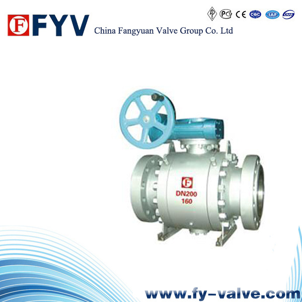 API Full Bore Forged Steel Trunnion Ball Valve