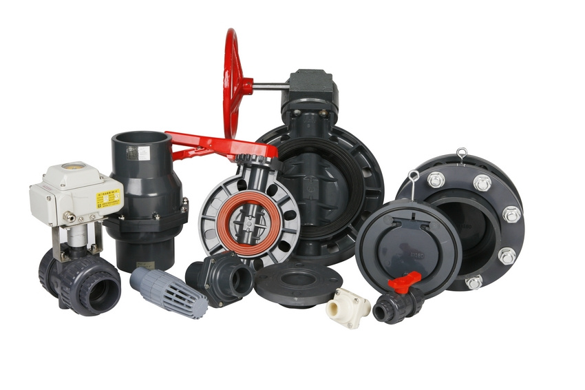 PVC Plastic Valve DIN ANSI JIS Standard DN20-DN300