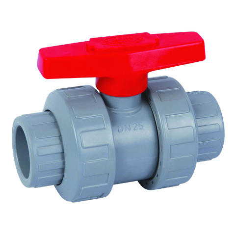 PVC Double Unoin Ball Valve, Plastic Socket Ball Valve