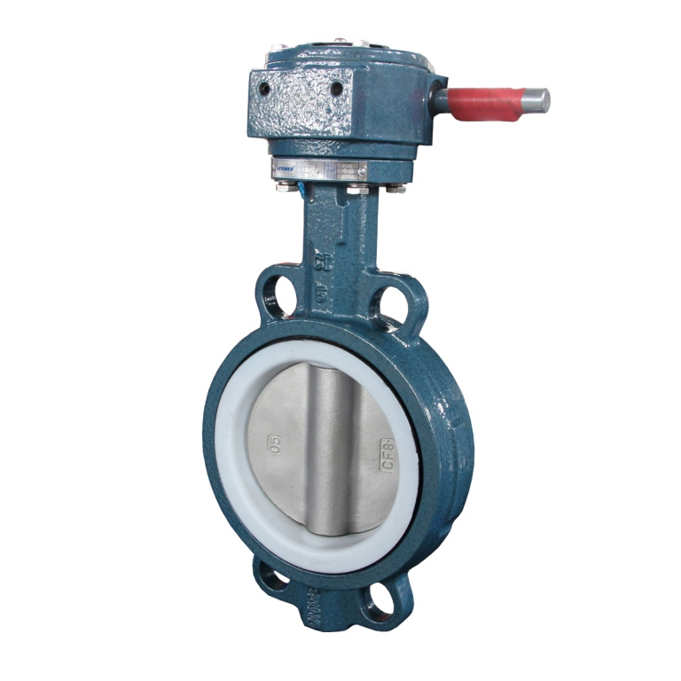 PTFE Seat Stainless Steel Butterfly Valve