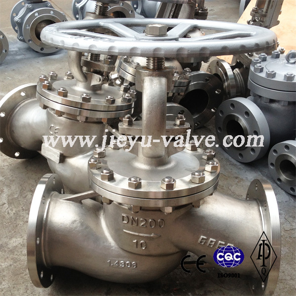 Pn10 Stainless Steel Globe Valve