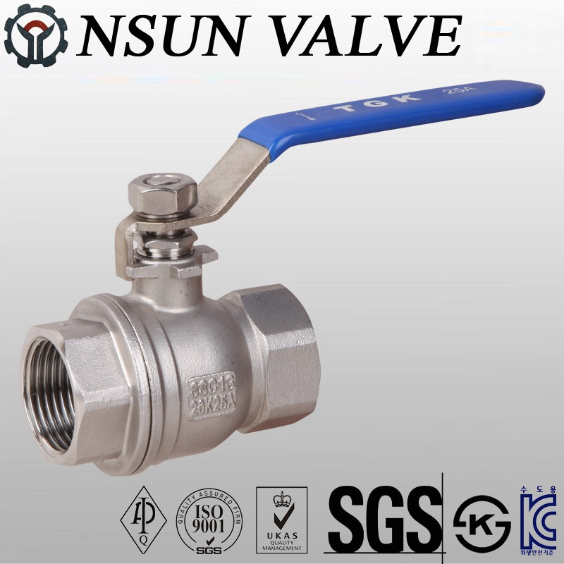 JIS Stainless Steel Threaded End Ball Valve