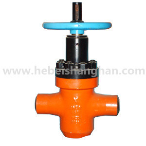 Type Flange, Butt Welded High Pressure Flat Gate Valve