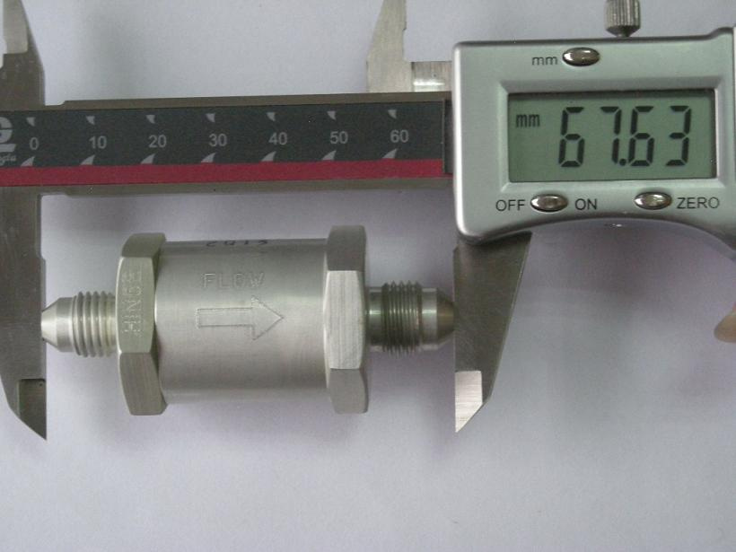 Single Check Valve