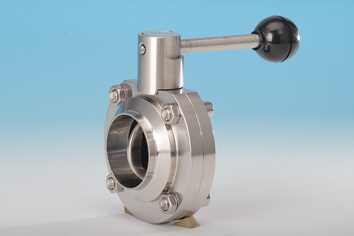 Sanitary Stainless Steel Manual Butterfly Valve (WL-VV-BV-009)