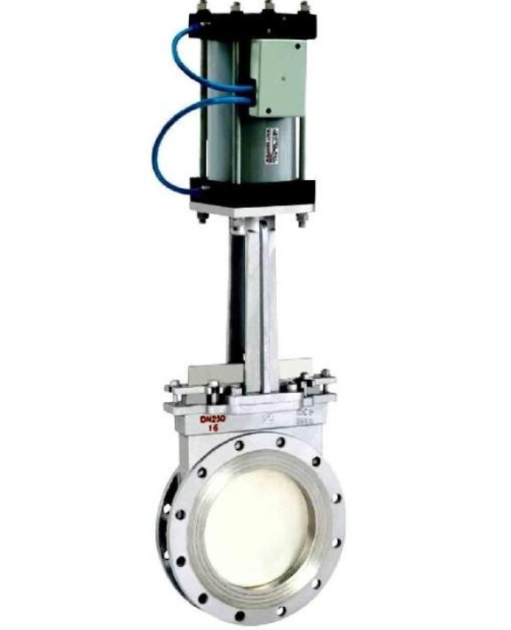 Stainless Steel Pneumatic Knife Gate Valve