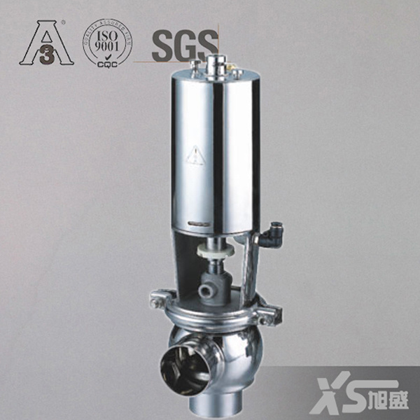 Ss304 Ss316L Pneumatic Flow Diversion Valve