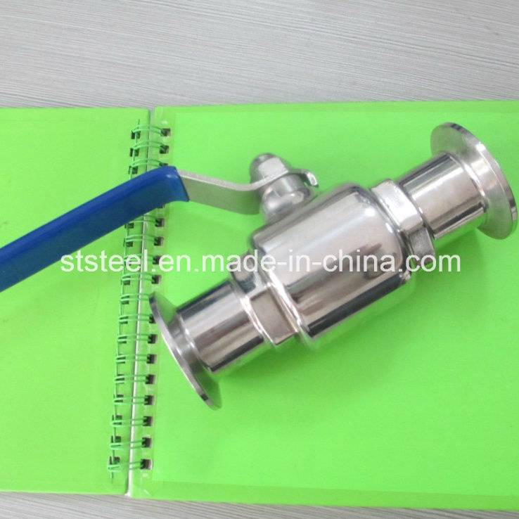 Straight Ss304 Sanitary Maled Ball Valve