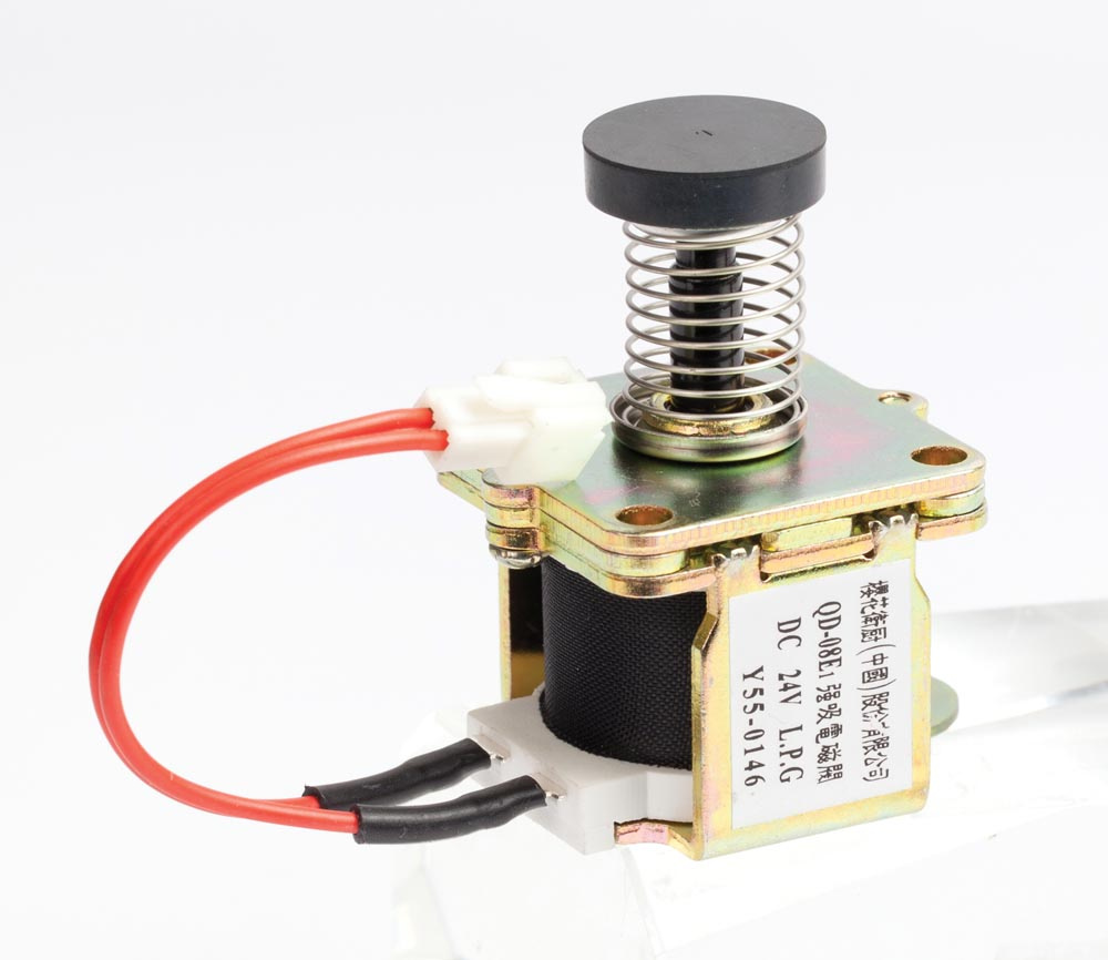 24V Strong-Suction Gas Solenoid Valve (QD-08)