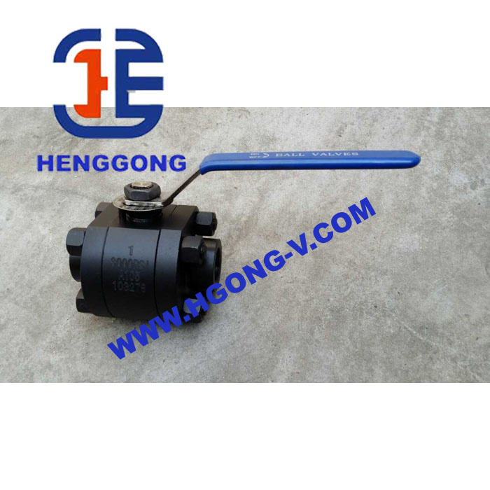 A105 1500lb Thread Ends Forged Ball Valve