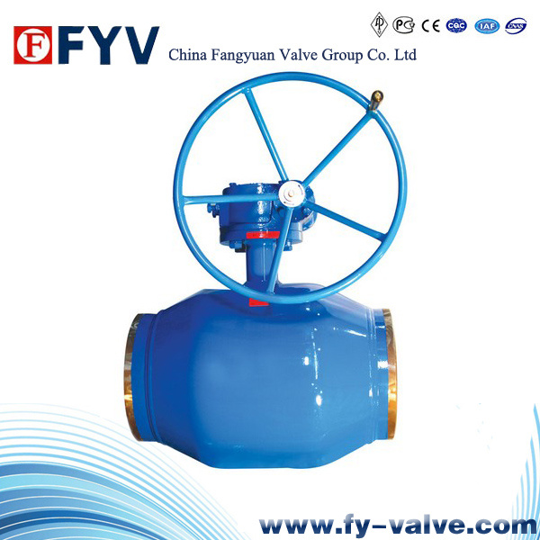 API 6D Fully Welded Trunnion Ball Valve