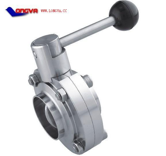 Stainless Steel Sanitary Butterfly Valve