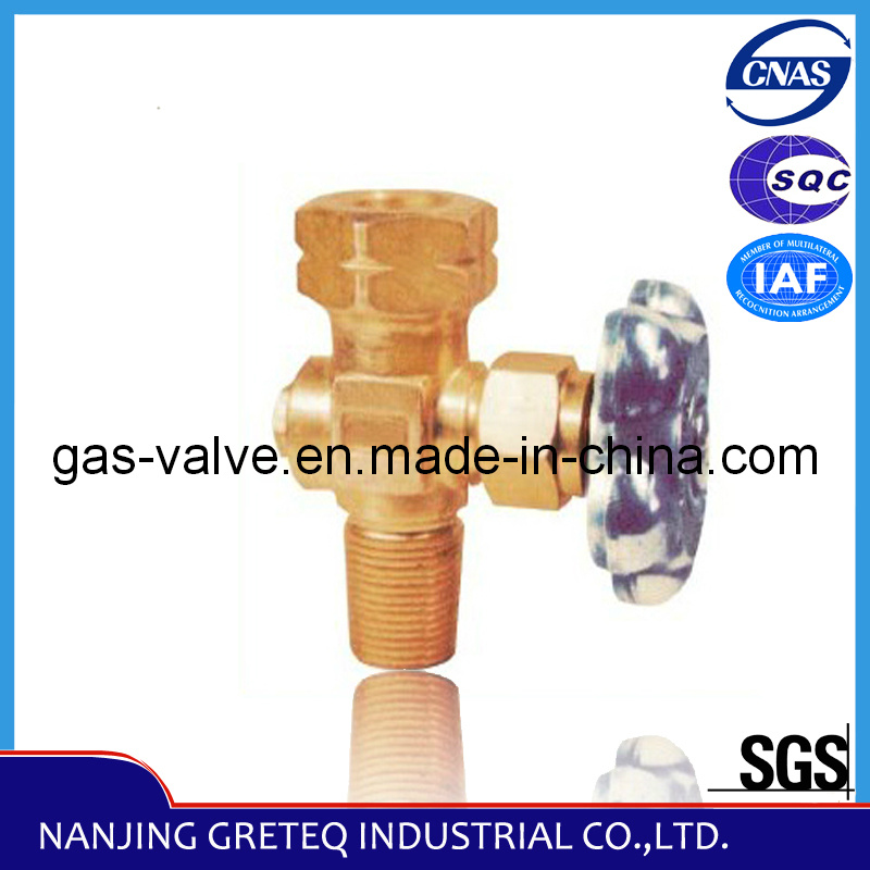 China Original QF-7D4 Brass Acetylene Cylinder Valve with Handwheel