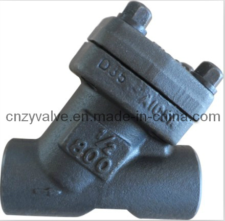 API602 Y Type 800lb 1/2'' Bult Welding Check Valve