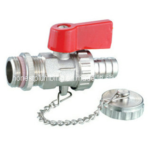 Brass Ball Valve with Chain
