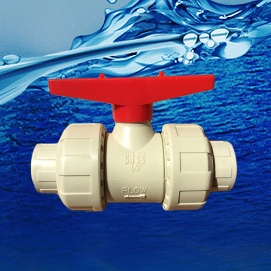 Plastic/PVC/PP Double Unoin Socket Ball Valve