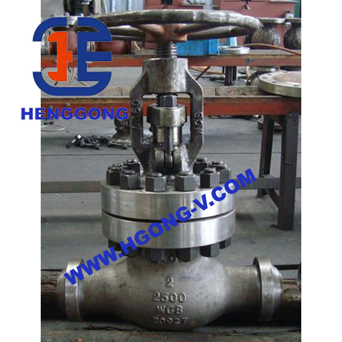 High Pressure 2500lb Wcb Bw Globe Valve
