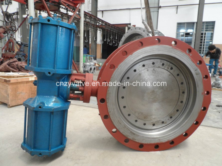 Pneumatic Butterfly Valve (D343H-PN25-800)