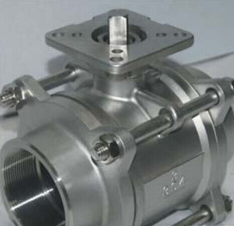 High Pad Bare Shaft Threaed Ball Valve (Q41F)