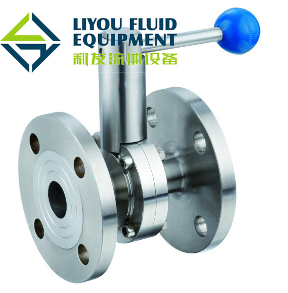 DIN Flange Butterfly Valve (110006)