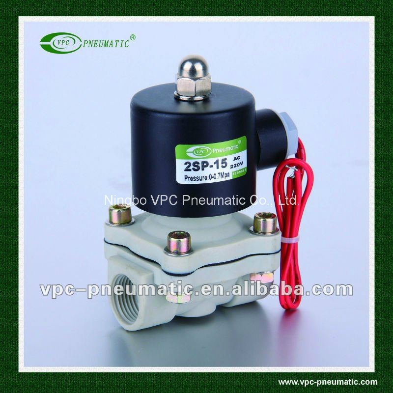 2/2 Plastic Solenoid Valve Air Valve