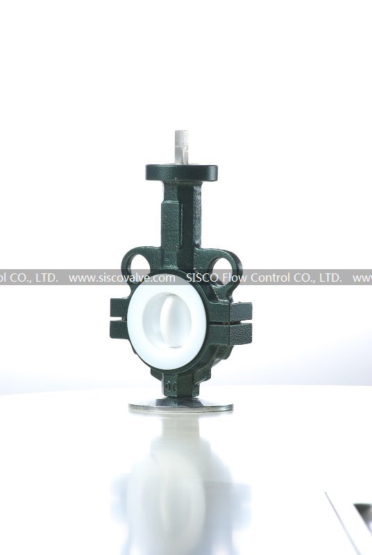 PTFE Lined Butterfly Valve